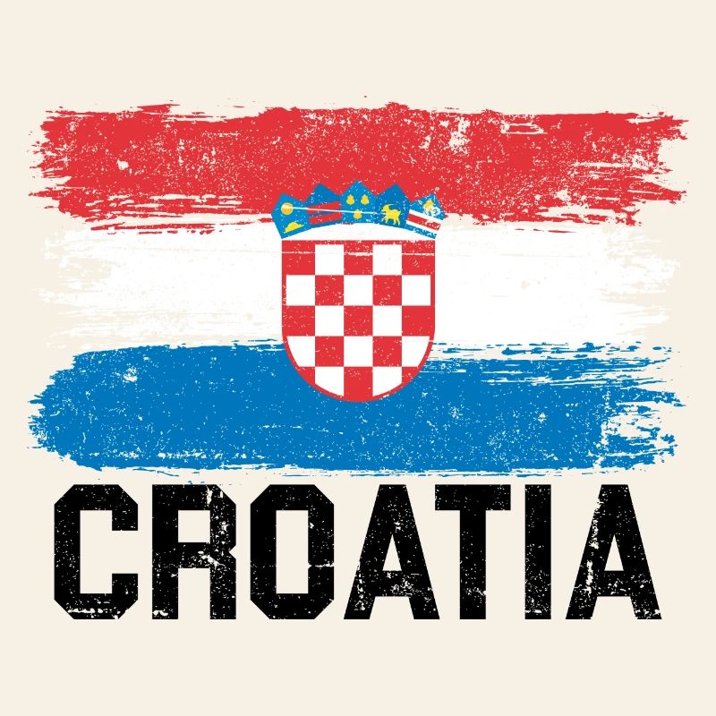 Drapeau de la Croatie