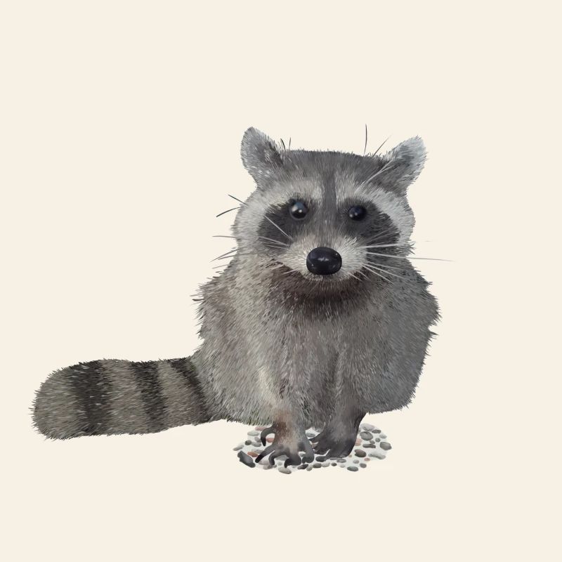 Waschbär