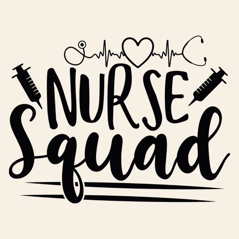 Nurse Squad Pflege Team Spruch