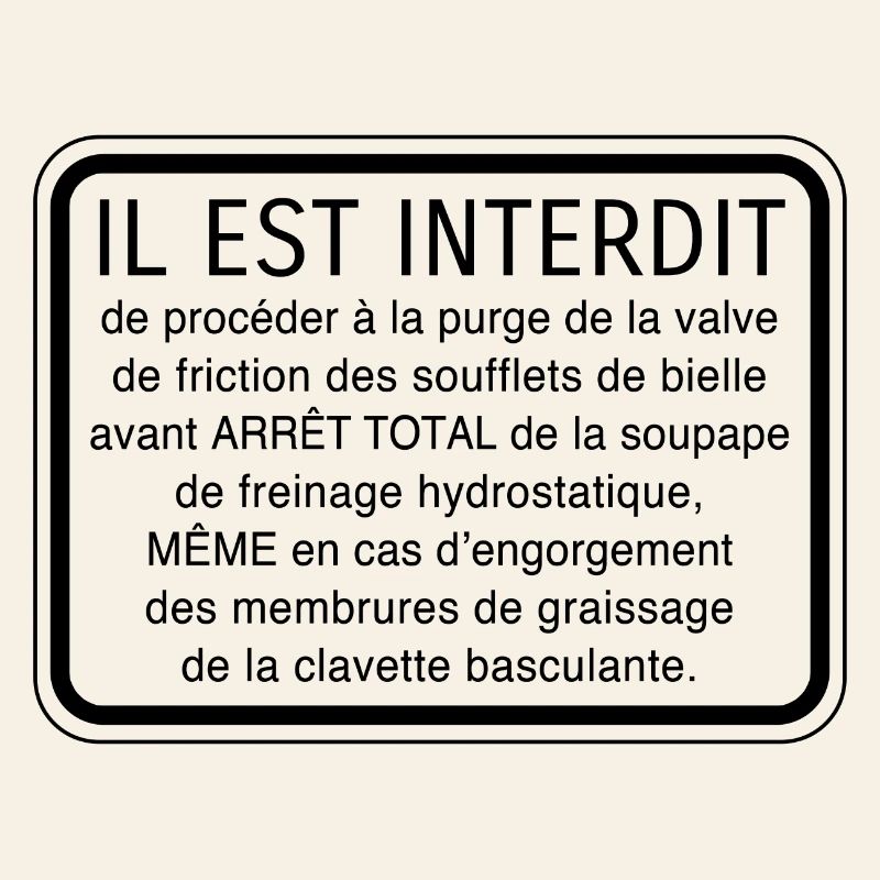 Charabia mécanique
