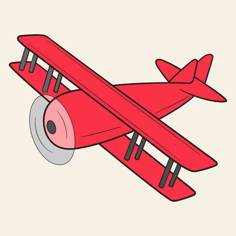 Biplan d’aéronef