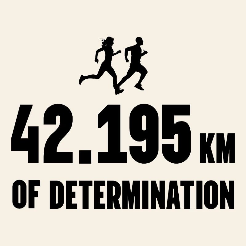 Marathon - 42,195 km de détermination