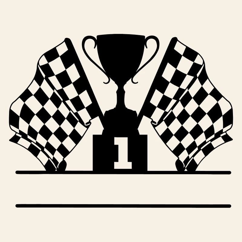 Drapeau numéro 1 de la Coupe de course automobile