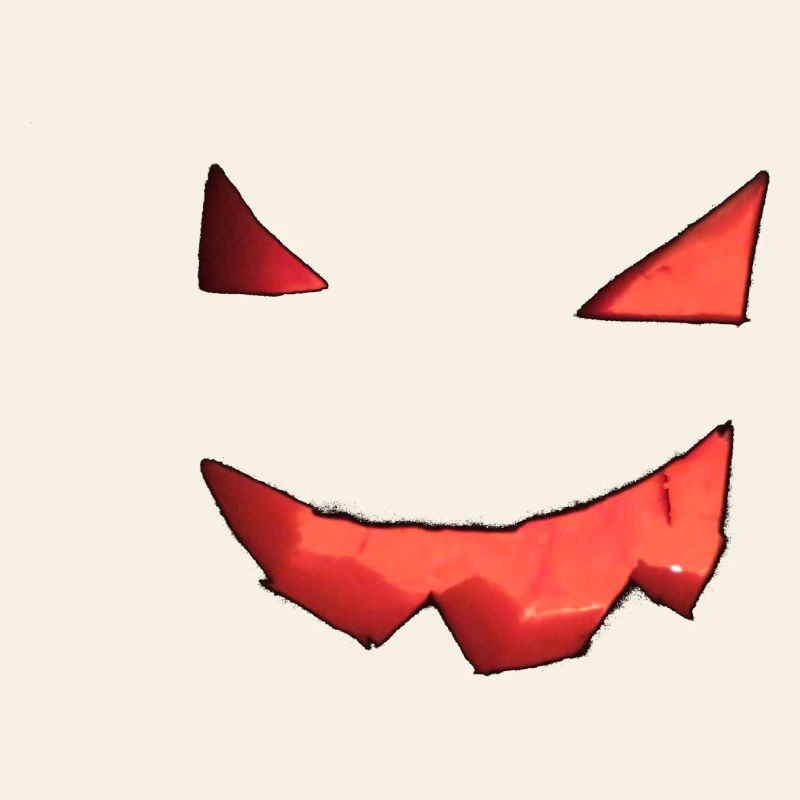 Visage de citrouille