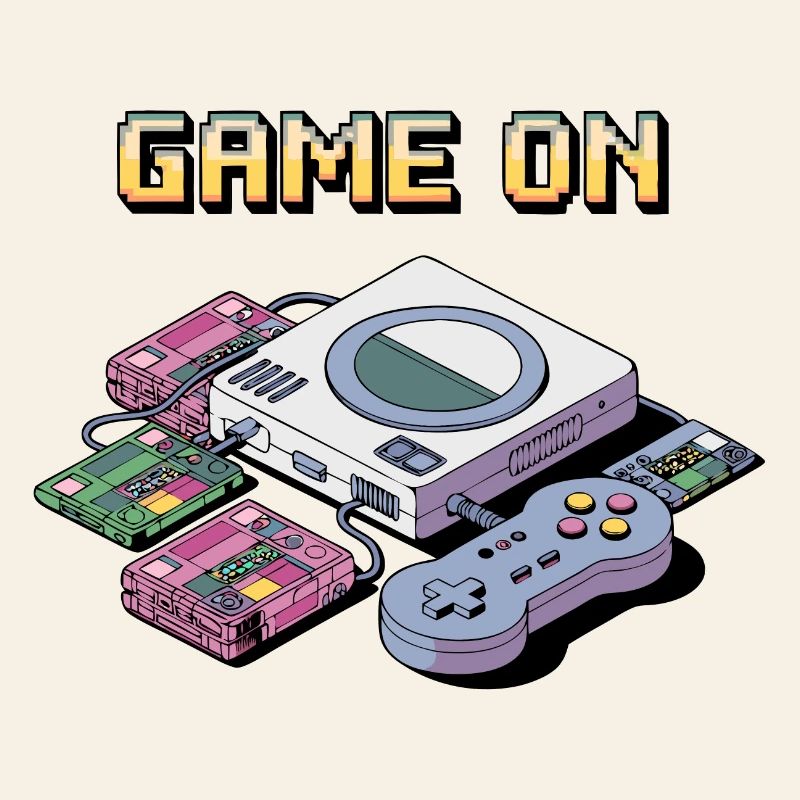 Conception de console de jeu rétro