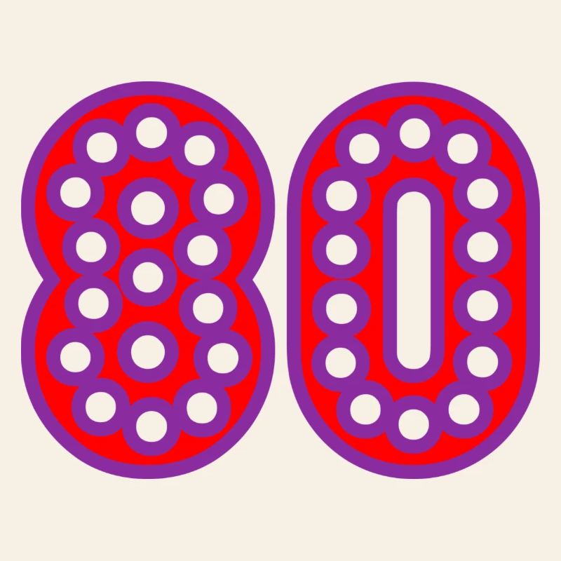 80. 80 YEARS. 80th ANNIVERSARY. 80 YEARS ANNIVERSARY.