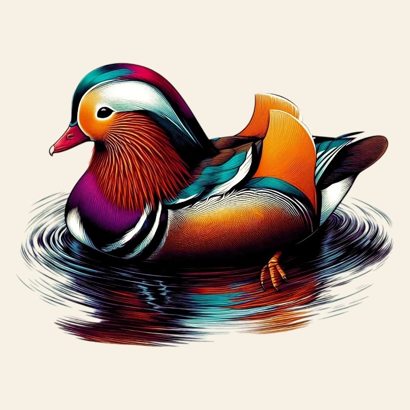 Mandarin duck