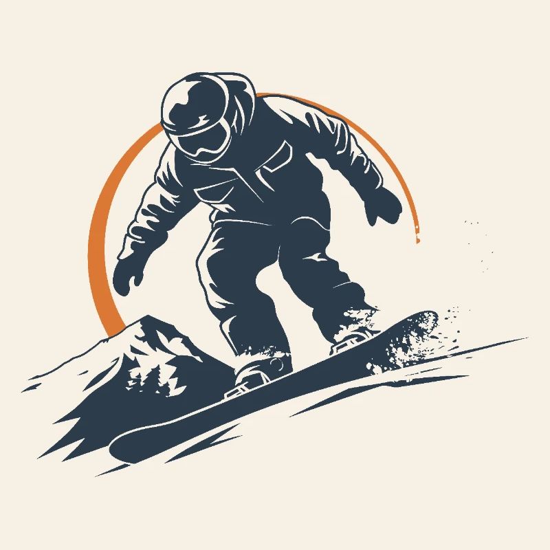 Snowboarder Graphic