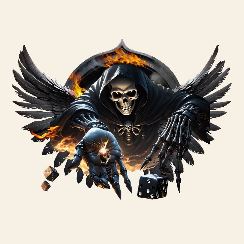 Bones and magic, the skeleton