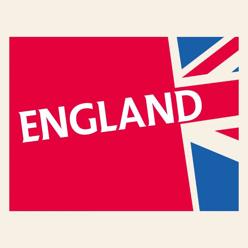 Drapeau de l’Angleterre avec une touche de modernité