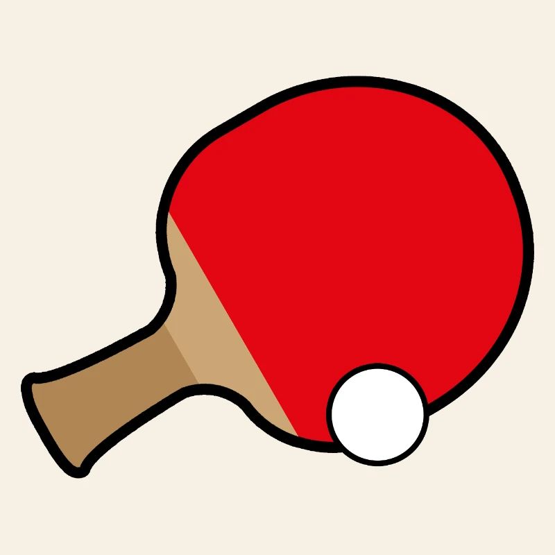Table Tennis Illustration