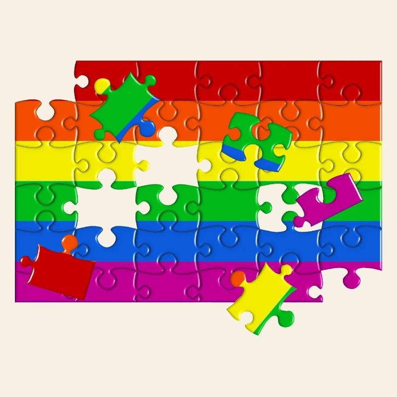 Puzzle drapeau LGTBQ+