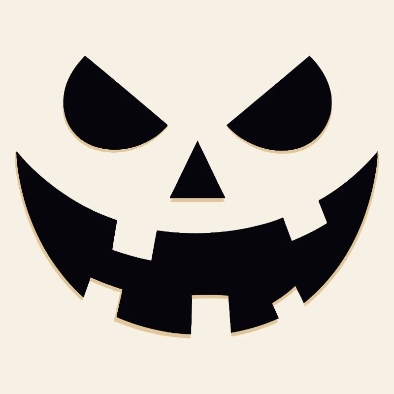 Eerie Jack-O'-Lantern Portrait