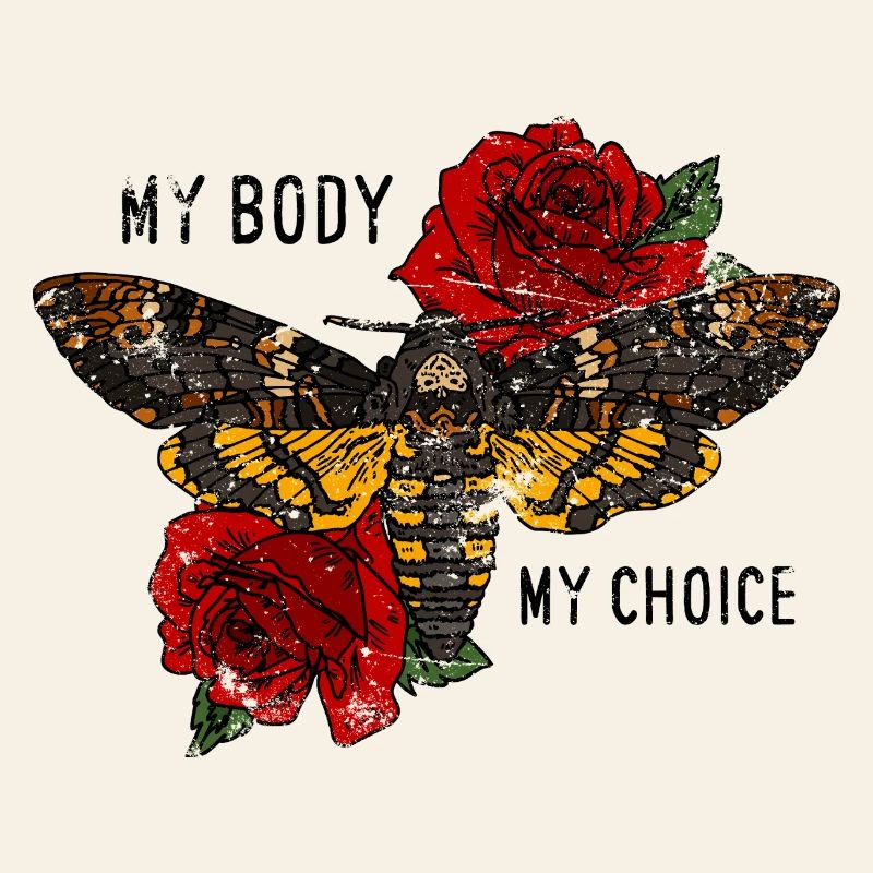 Tarentule papillon avec des roses