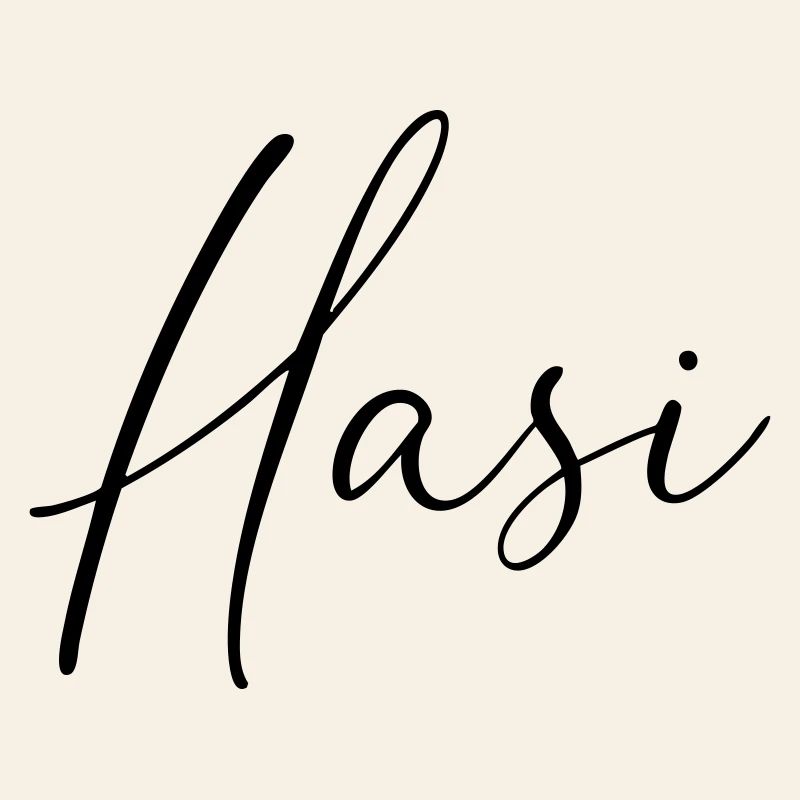 Hasi / Conception de l’écriture manuscrite
