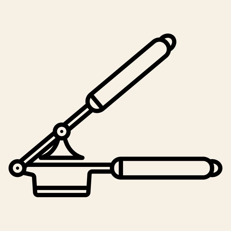 Garlic press or spaetzle press