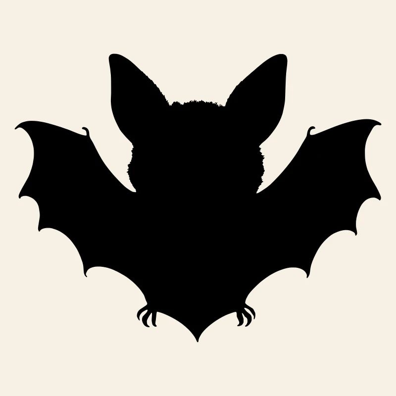 Bat Silhouette Vector Halloween Costume
