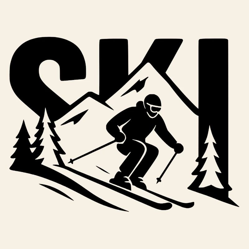 Ski Slope Mountain Design