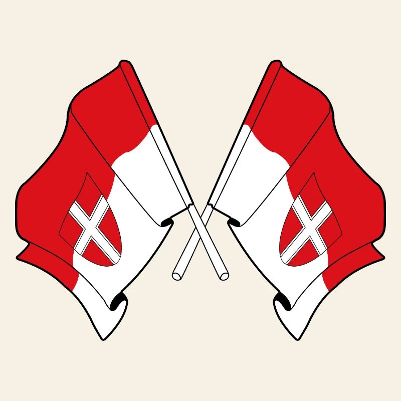 Drapeaux croisés de Vienne