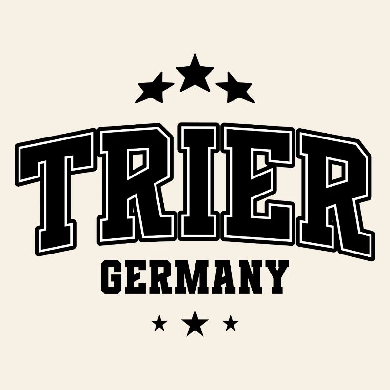 Trier Blockschrift Arch – Varsity Stil