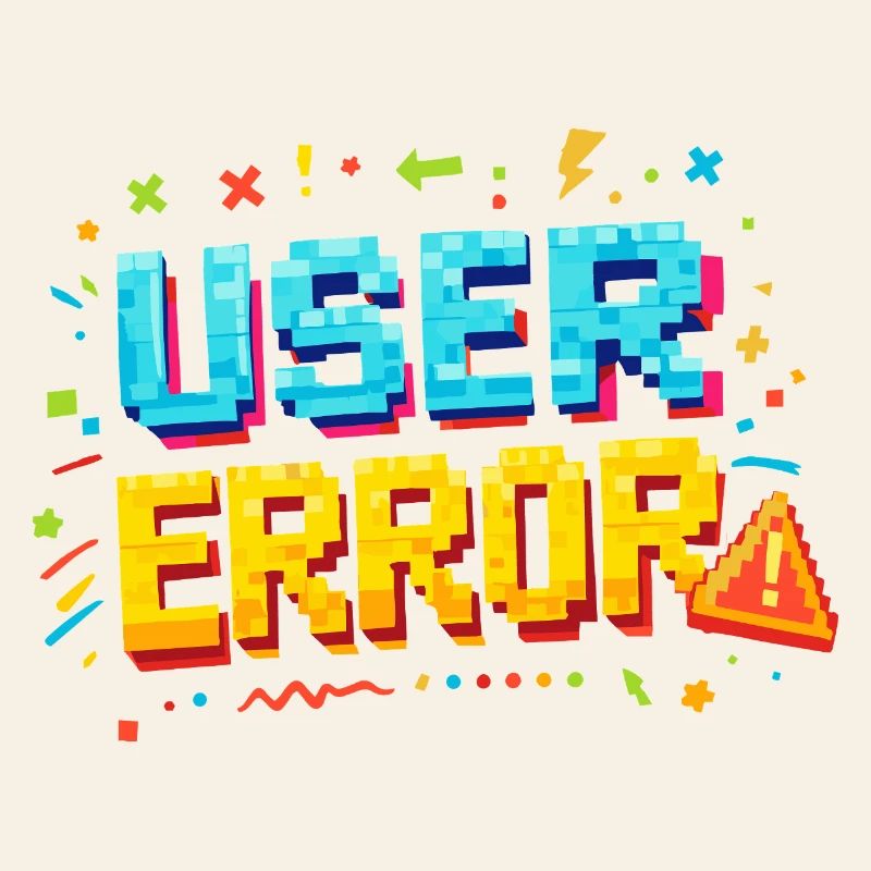 User Fehler Pixelkunst