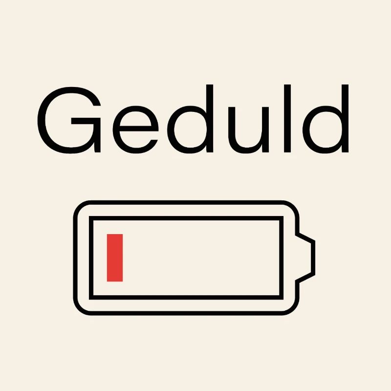 Patience – Battery Empty Minimal Statement