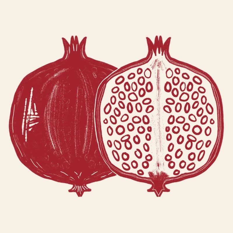 Motif de la coupe à la grenade