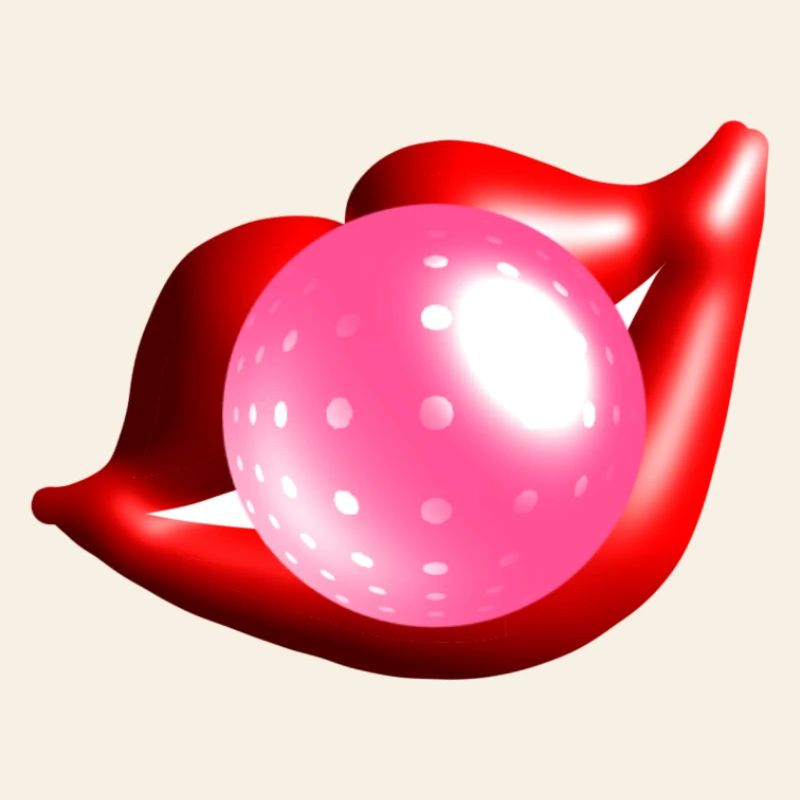 Bubble gum bubble