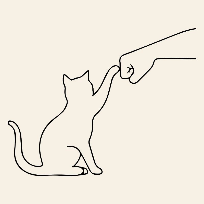 Cat Paw Funny