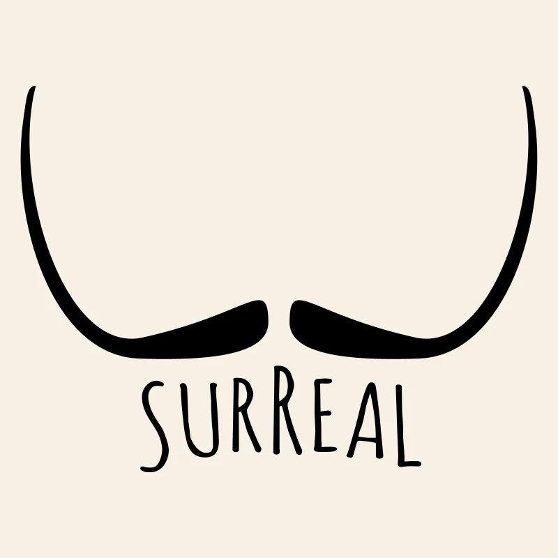 moustache surréaliste - Surreal