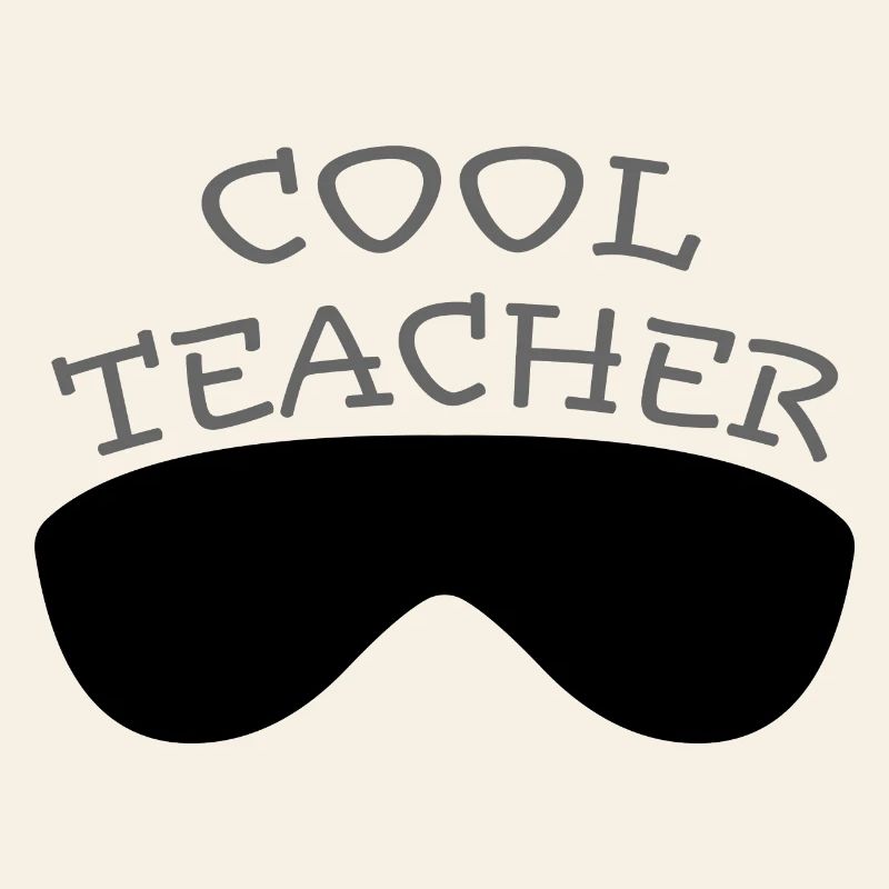 Cool teacher glasses tshirt design