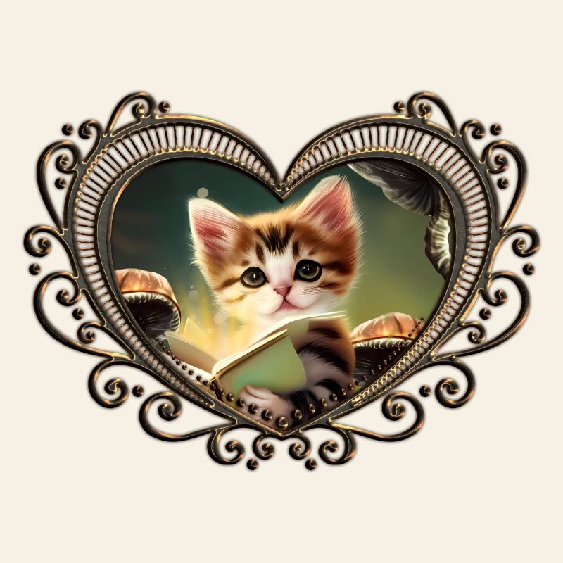 Une jolie aventure de lecture de chaton