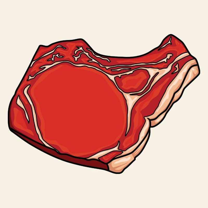 Steak Drawing