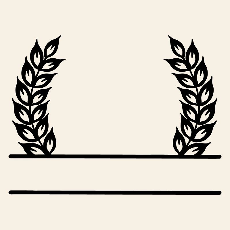 Couronne de grain nom bannière