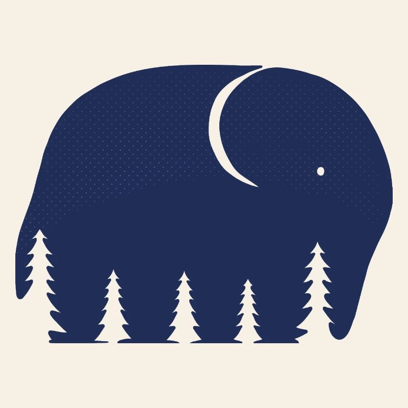 Un éléphant ou une forêt dans ce Fun Optical Illusi