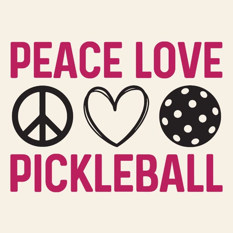 Frieden Liebe Pickleball