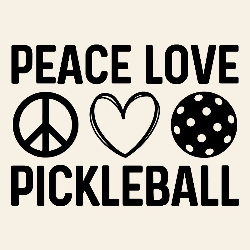 Frieden Liebe Pickleball