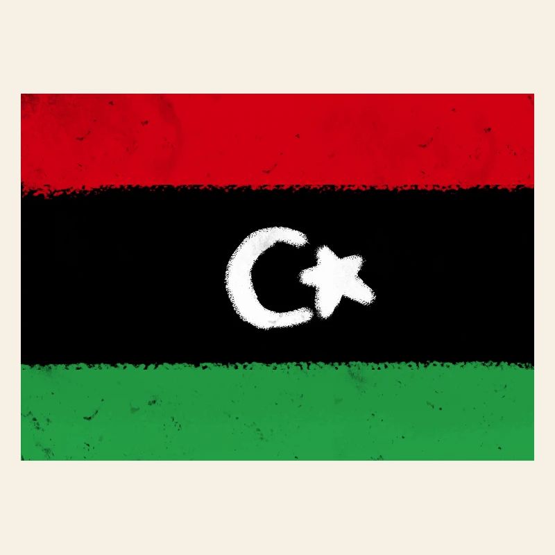 Drapeau de la Libye