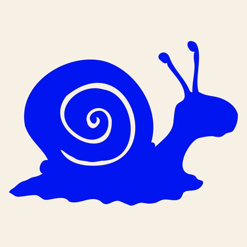 Snail shell snail nudibranch silhouette