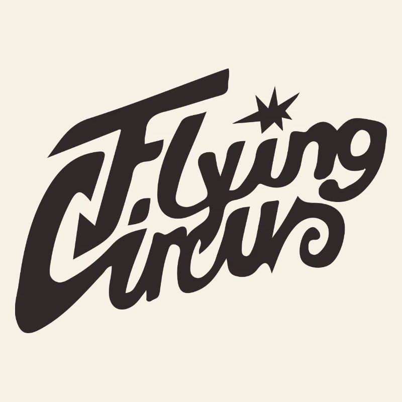 "Flying Circus" Vintage Script