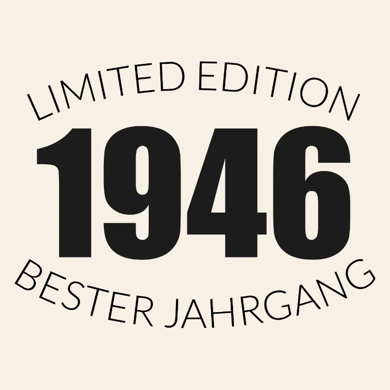 80. Geburtstag - 1946 - Limited Edition - Bester