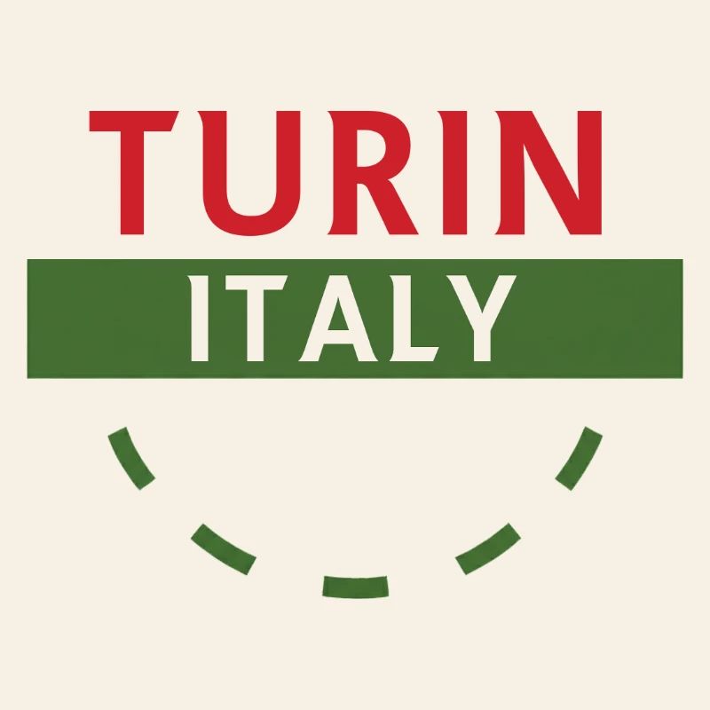 Turn Italy Emblem Tee Artwork