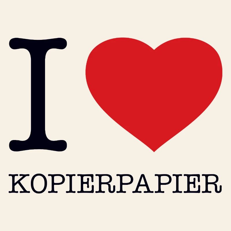 J’adore le papier de copie