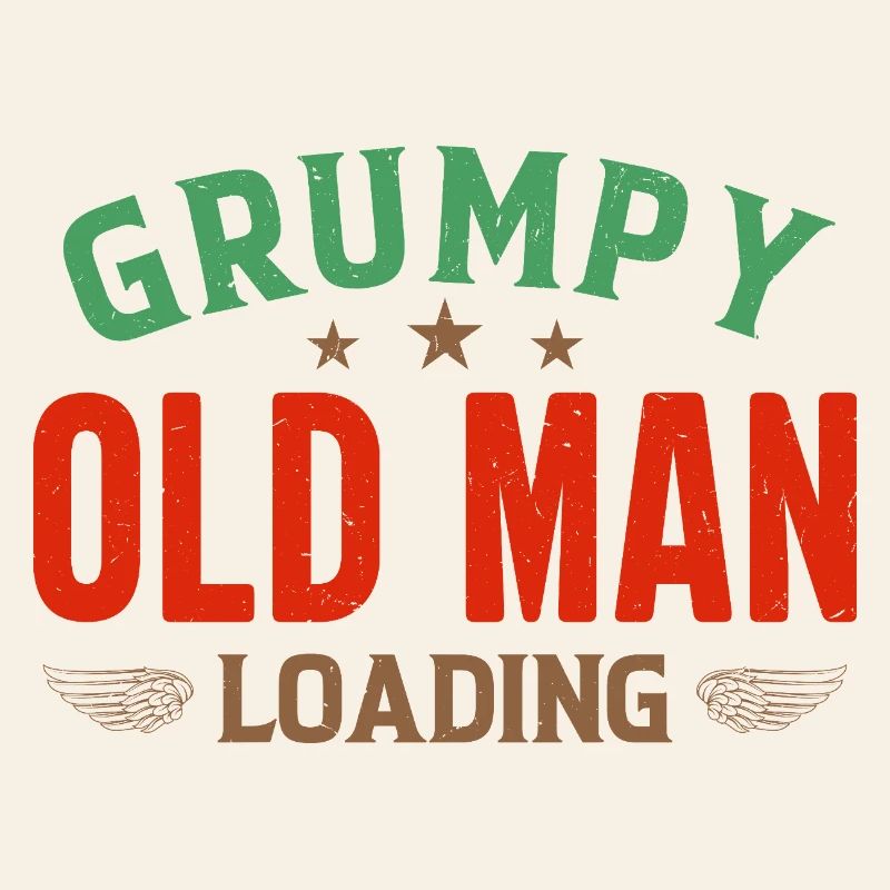 Grumpy Old Man Loading Shirt