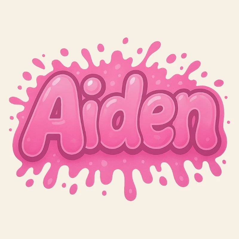 Graffiti Aiden Personalized name ideal gift printable on