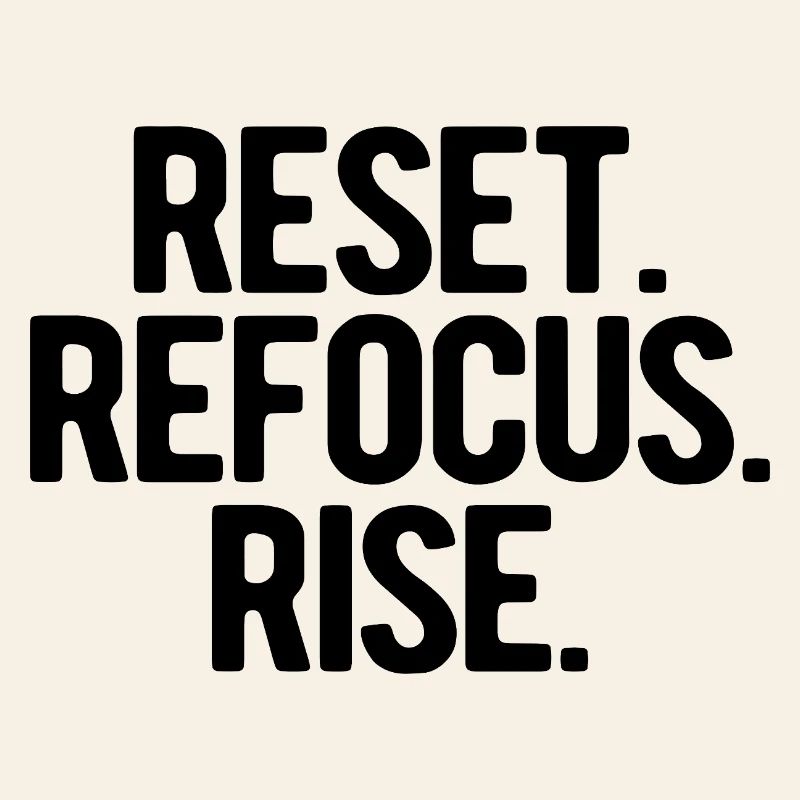 Réinitialiser, Recentrer la montée | Résolutions du Nouvel An 2026