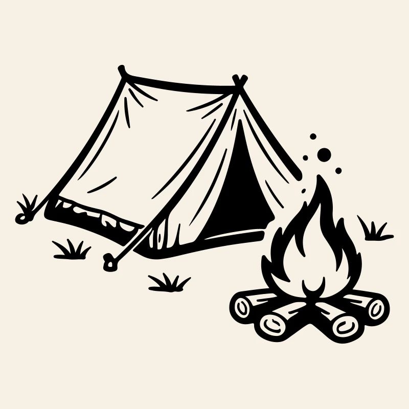 Tent Campfire Camping