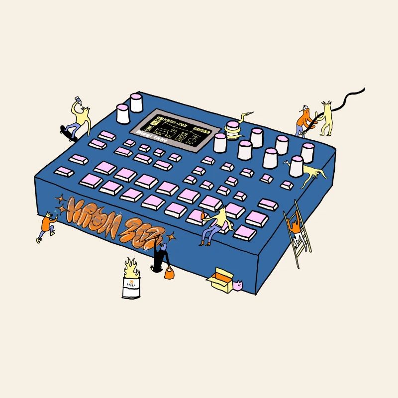 Mixing console