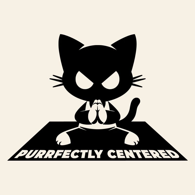 Purrfectly Centered Cat Yoga