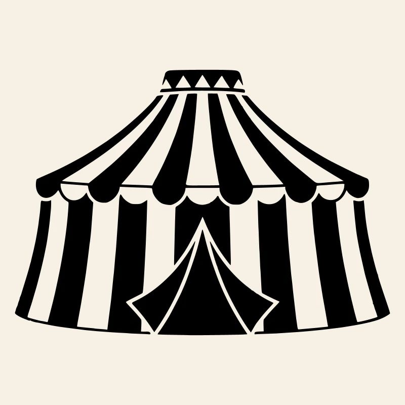 Circus Tent Circus Silhouette